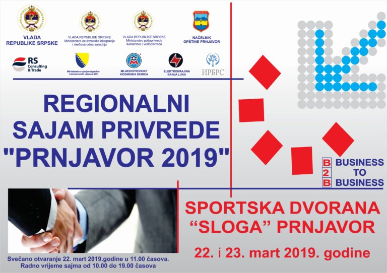 Najava: Regionalni  sajam privrede, poljoprivrede i turizma u Prnjavoru