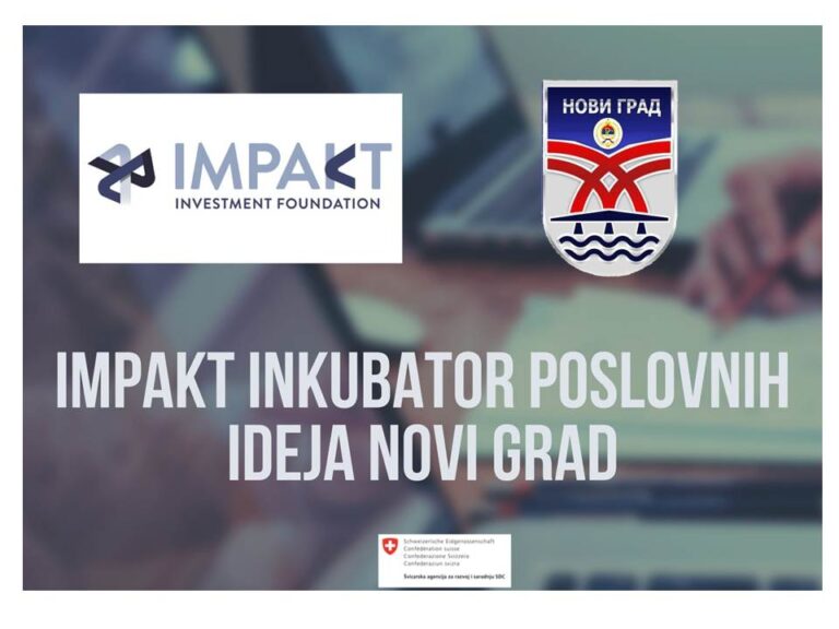 Potpisan Ugovor o realizaciji Impakt Inkubatora poslovnih ideja