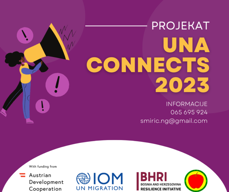 Poziv za učešće u projektu ,,Una connects 2023“