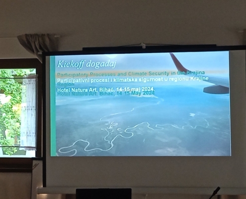 Predstavnici Opštine Novi Grad na kick-off događaju programa Folke Bernadotte Akademije “Participativni procesi i klimatska sigurnost u regionu Krajine”