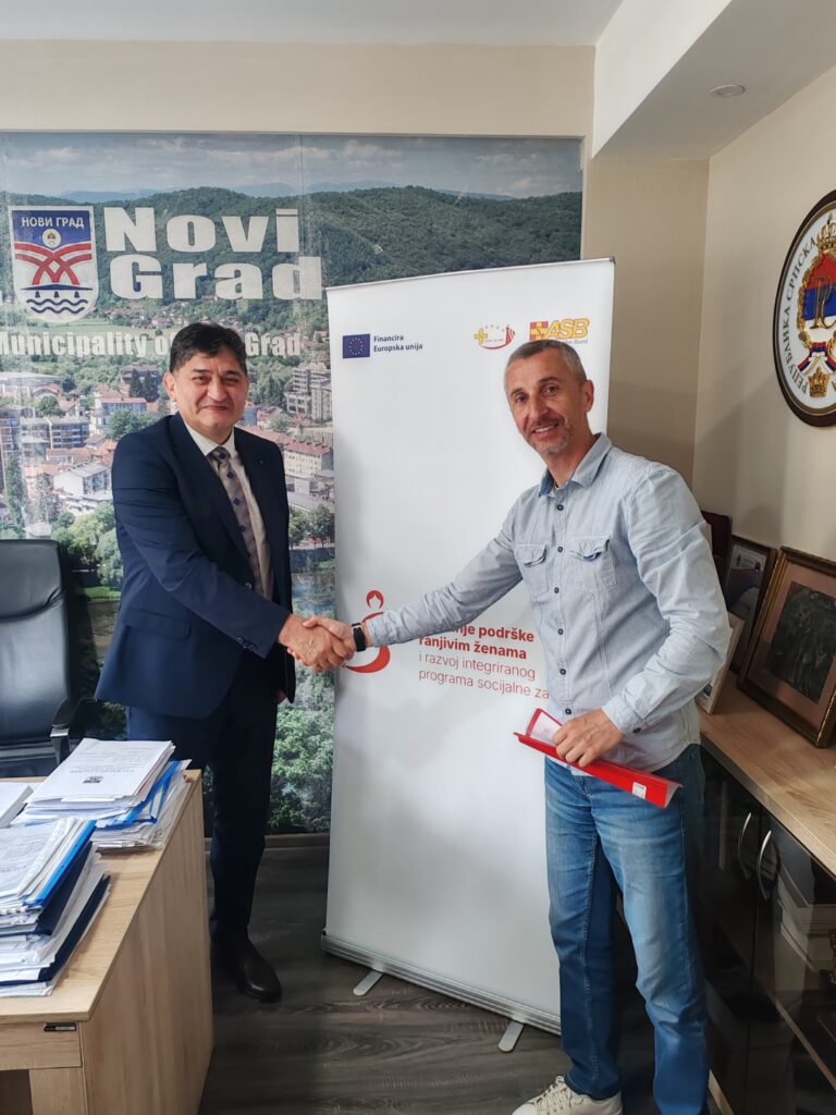 Potpisan Sporazum o saradnji sa Udruženjem “Žene sa Une”