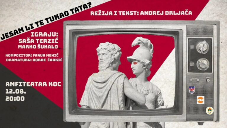 Представа „Јесам ли те тукао тата?“ у сриједу у Новом Граду