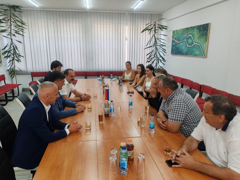 Prijem za goste iz Svogea i Bača 