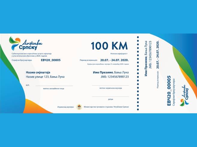 Raspisan poziv ugostiteljima i agencijama za učešće u dodjeli turističkih vaučera