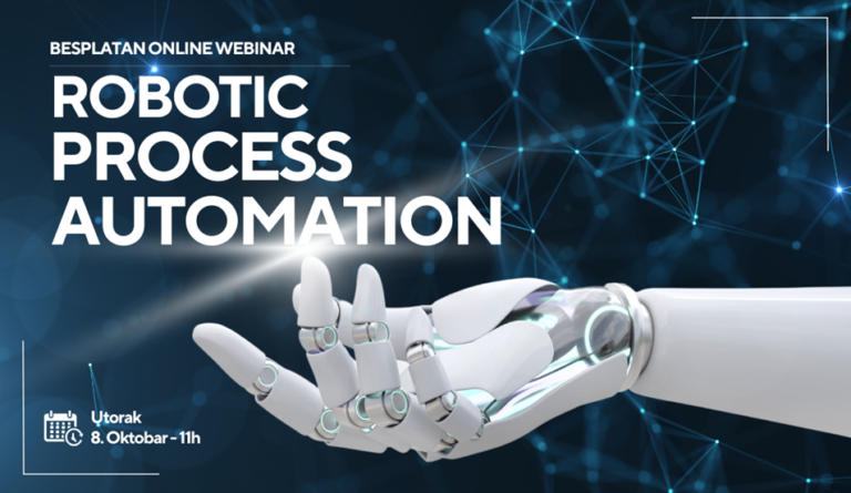 Besplatan online webinar: Uvod u Robotsku Automatizaciju Procesa (RPA)